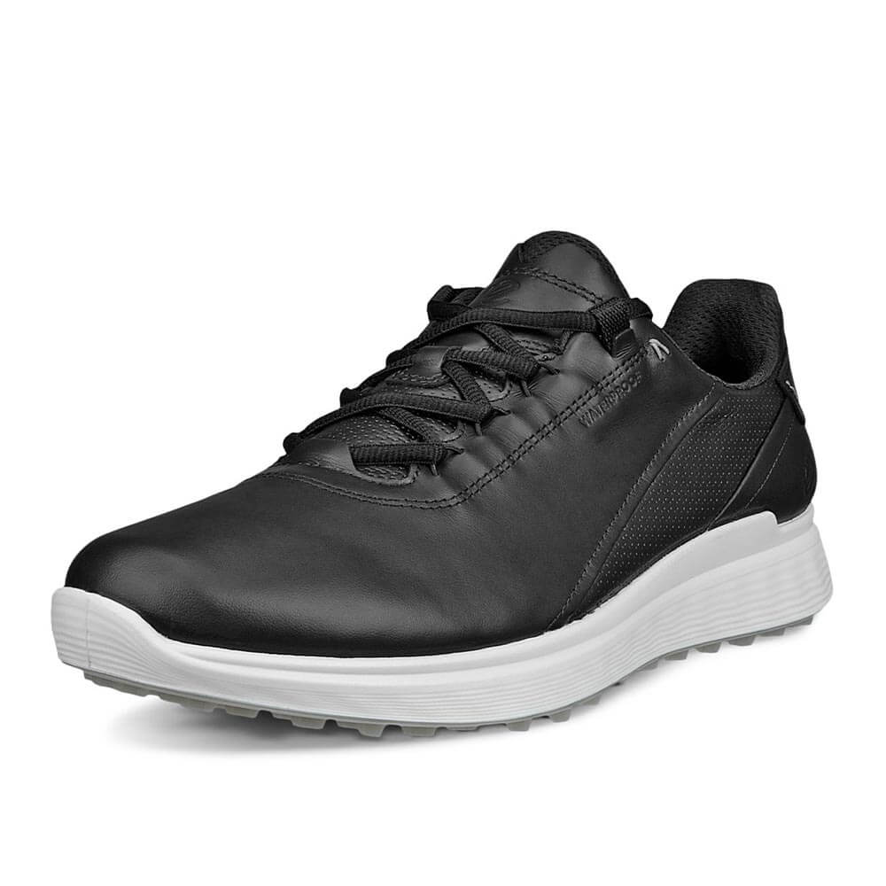 ecco エコー　S-CASUAL エスカジュアル メンズ スパイクレス ゴルフシューズ 102814 01001 BLACK　2026年モデル BLACK（01001）