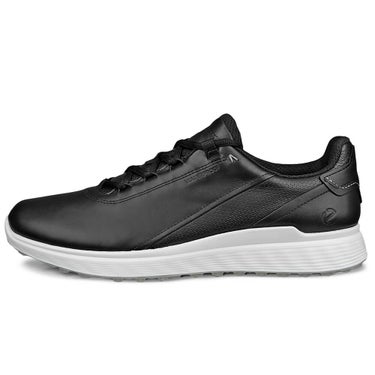 ecco エコー S-CASUAL エスカジュアル メンズ スパイクレス ゴルフシューズ 102814 01001 BLACK 2026年モデル 反対側側面