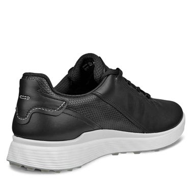 ecco エコー S-CASUAL エスカジュアル メンズ スパイクレス ゴルフシューズ 102814 01001 BLACK 2026年モデル 上面