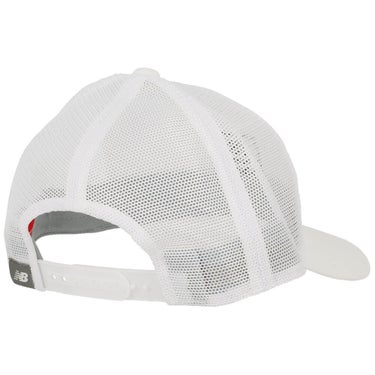 ニューバランス ユニセックス ミニリップストップ×メッシュ シックスパネル キャップ 012-6287001 030 ホワイト ゴルフウェア 詳細2