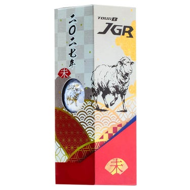 ブリヂストン TOUR B JGR ツアーB ジェイジーアール 2027年 干支 ゴルフボール 午 1ダース（12球入り） 詳細6