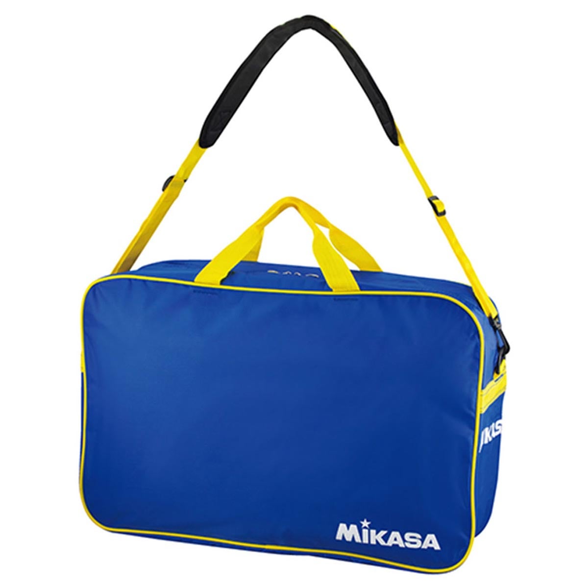 ミカサ MIKASA バレーボールバッグ 6個入れ AC-BG260W-BL ブルー×イエロー 商品外観
