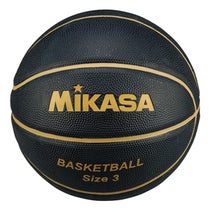 ミカサ MIKASA　バスケットボール 3号 B3JMR-BKGL ブラック×ゴールド ブラック×ゴールド
