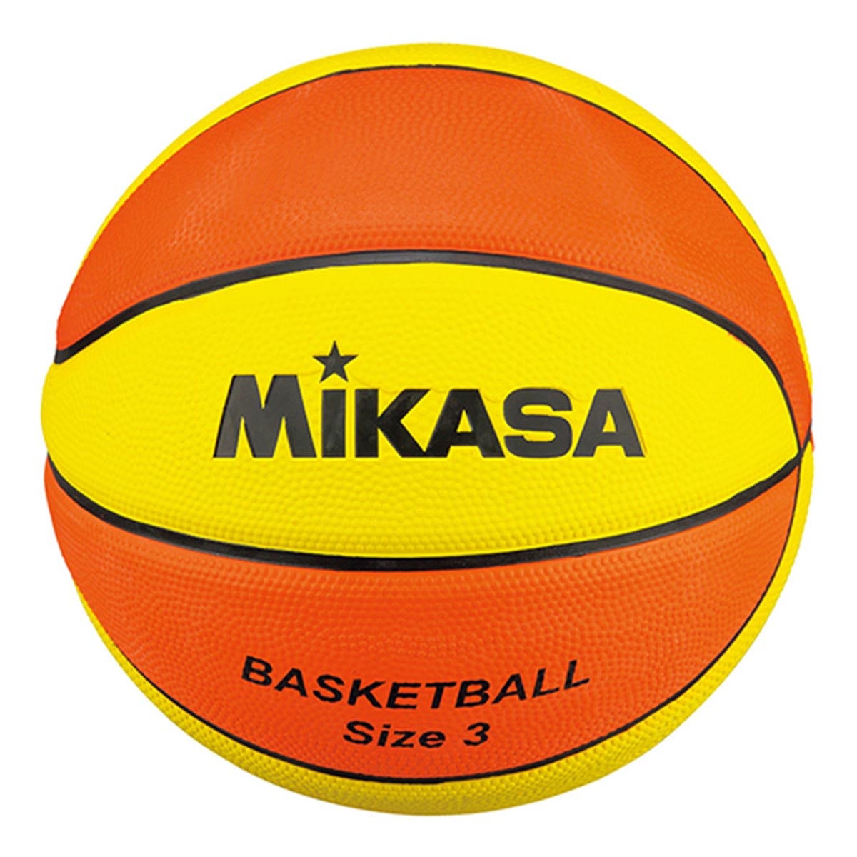 ミカサ MIKASA　バスケットボール 3号 B3JMR-YO イエロー×オレンジ イエロー×オレンジ