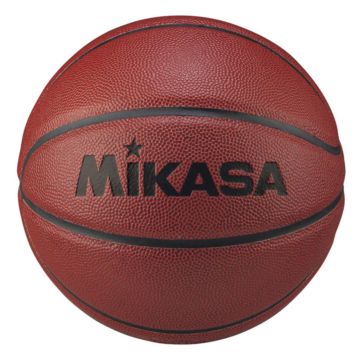 ミカサ MIKASA バスケットボール検定球 6号 CF600 ブラウン ボール 正面