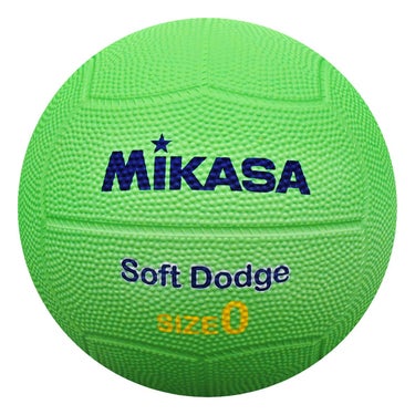 ミカサ MIKASA　ソフトドッジボール0号 DB0D-SR-LG ライトグリーン ライトグリーン