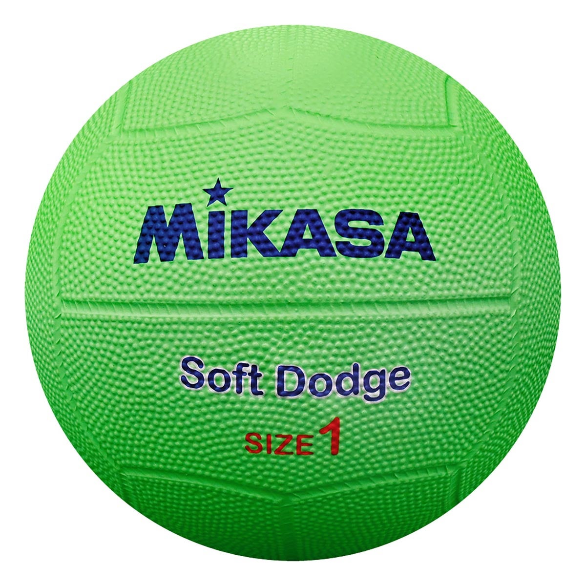 ミカサ MIKASA　ソフトドッジボール1号 DB1D-SR-LG ライトグリーン ライトグリーン
