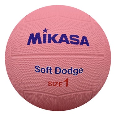 ミカサ MIKASA　ソフトドッジボール1号 DB1D-SR-P ピンク ピンク