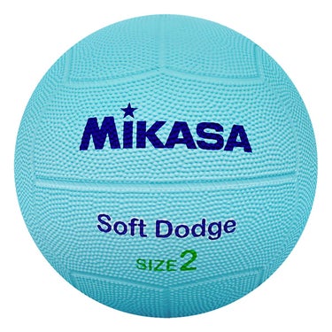 ミカサ MIKASA　ソフトドッジボール2号 DB2D-SR-BL ブルー ブルー