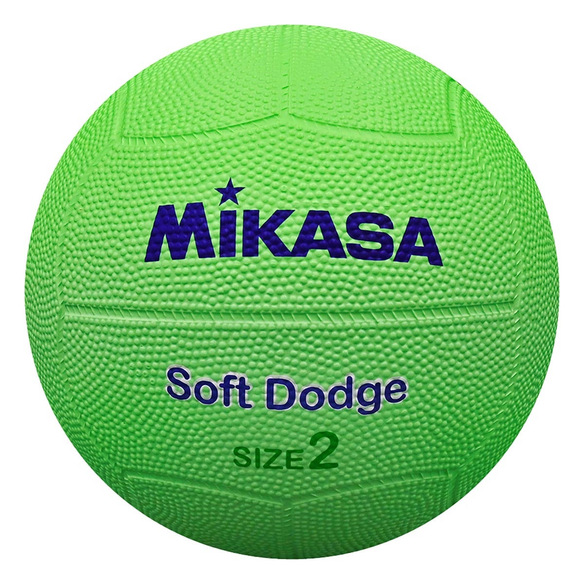 ミカサ MIKASA　ソフトドッジボール2号 DB2D-SR-LG ライトグリーン ライトグリーン