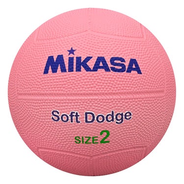 ミカサ MIKASA　ソフトドッジボール2号 DB2D-SR-P ピンク ピンク