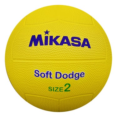 ミカサ MIKASA　ソフトドッジボール2号 DB2D-SR-Y イエロー イエロー