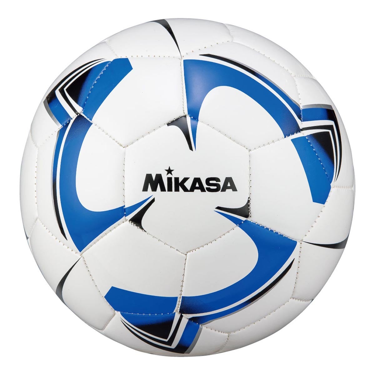 ミカサ MIKASA　サッカー3号 レクリエーション F3TPV-W-BLBK 白 白