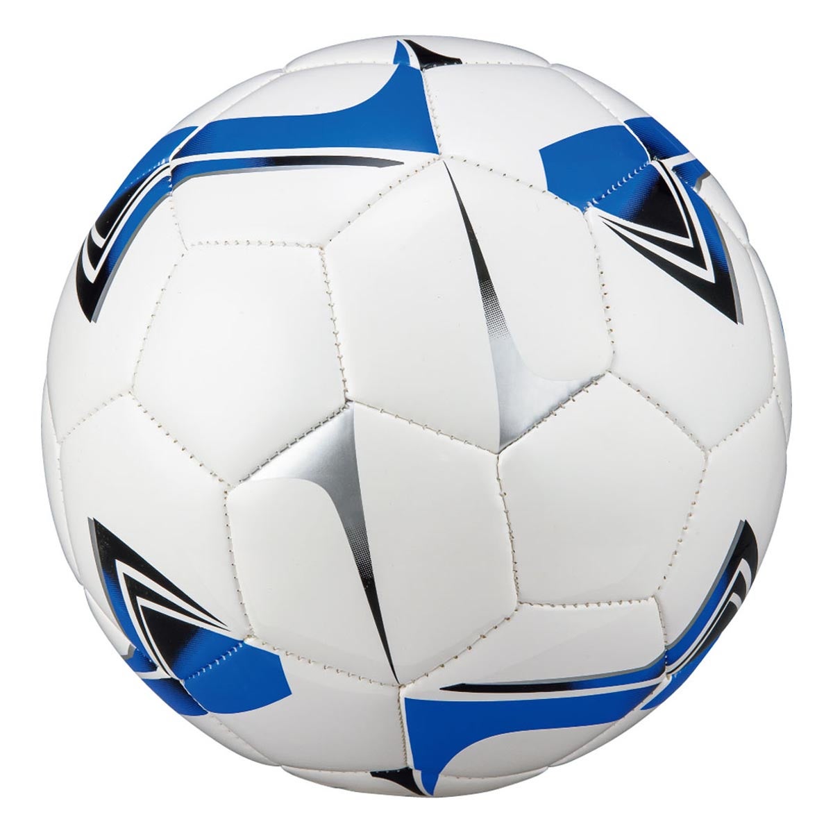 ミカサ MIKASA サッカー3号 レクリエーション F3TPV-W-BLBK 白 サッカーボール ボール 正面