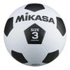 ミカサ MIKASA　ジュニアゴムサッカーボール 3号 F3-WBK ホワイト×ブラック ホワイト×ブラック
