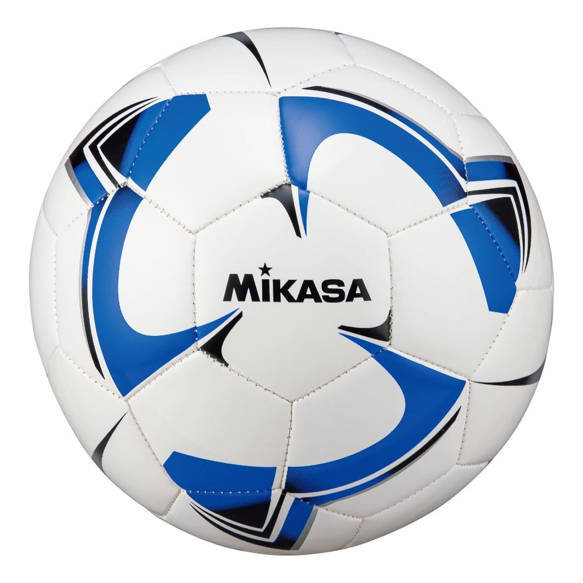ミカサ MIKASA　サッカー4号 レクリエーション F4TPV-W-BLBK 白 白