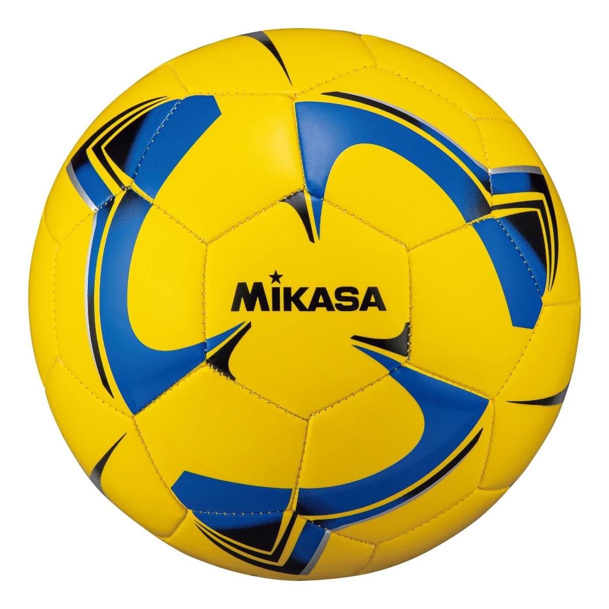 ミカサ MIKASA　サッカー4号 レクリエーション F4TPV-Y-BLBK 黄 黄