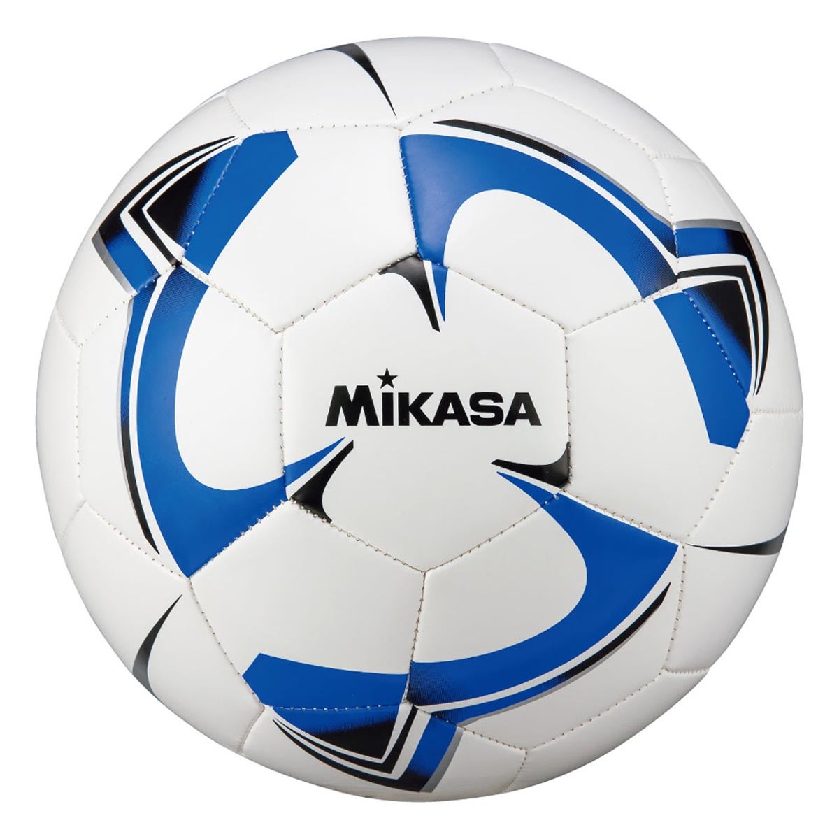 ミカサ MIKASA　サッカー5号 レクリエーション F5TPV-W-BLBK 白 白