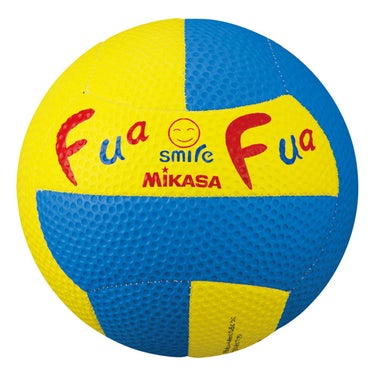 ミカサ MIKASA　ふぁふぁドッジ 2号球縫い FFD2-YB イエロー/ブルー イエロー/ブルー