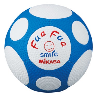 ミカサ MIKASA　ふぁふぁサッカーボール 4号球 FFF4-WB ホワイト/ブルー ホワイト/ブルー