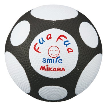 ミカサ MIKASA　ふぁふぁサッカーボール 4号球 FFF4-WBK ホワイト/ブラック ホワイト/ブラック