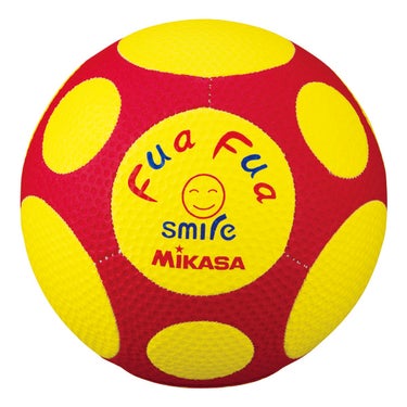 ミカサ MIKASA　ふぁふぁサッカーボール 4号球 FFF4-YR イエロー/レッド イエロー/レッド