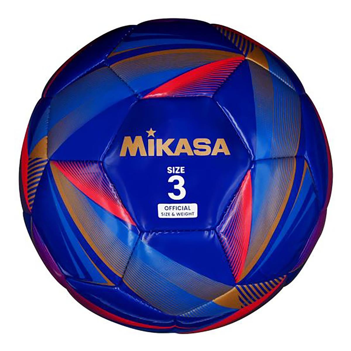 ミカサ MIKASA　マシン縫い3号 レジャー用 FT329D-NB ブルー ブルー