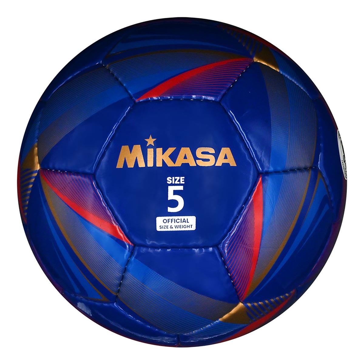 ミカサ MIKASA　サッカー5号検定球 FT528D-NB ネイビー ネイビー