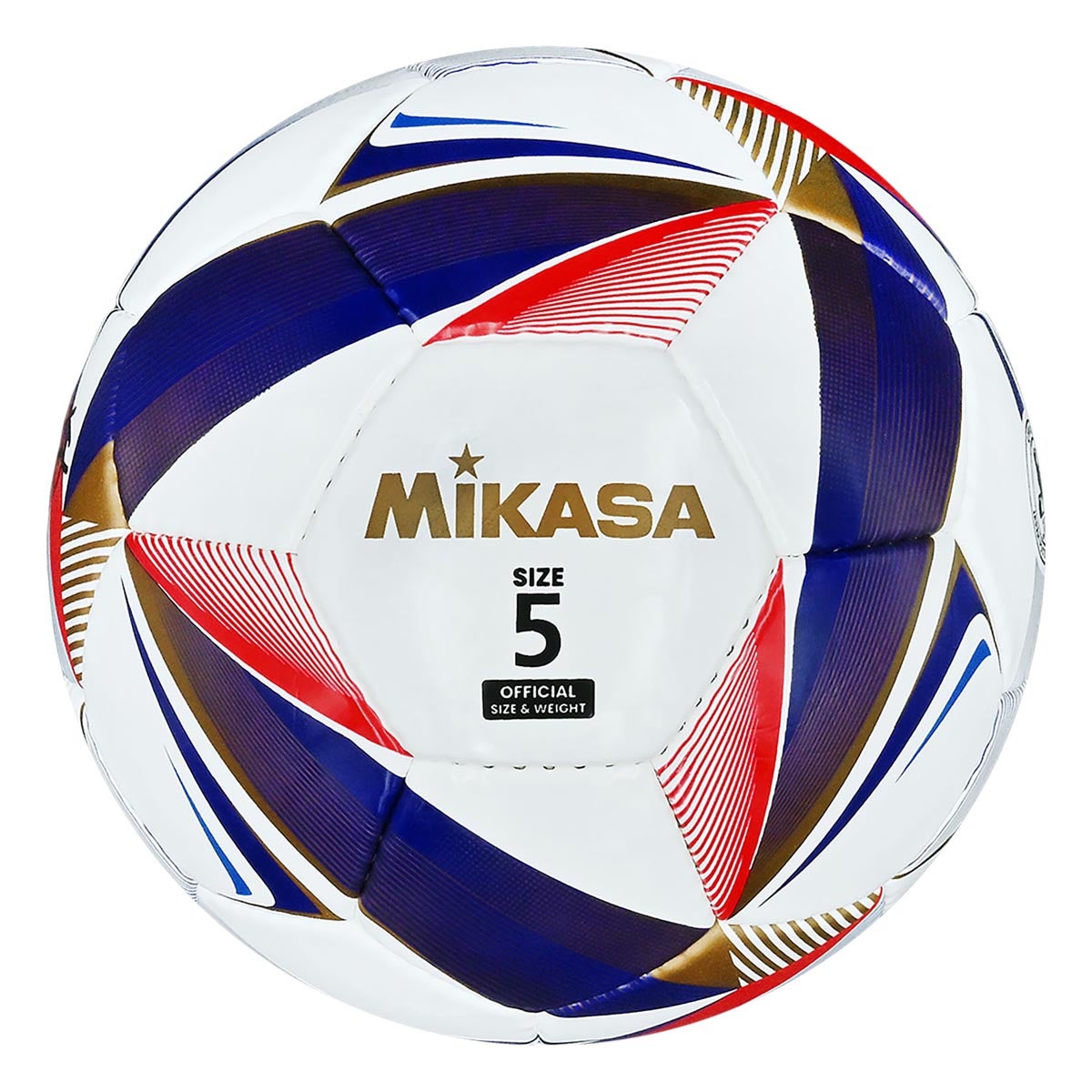 ミカサ MIKASA　サッカー5号検定球 FT528D-W ホワイト ホワイト