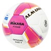 ミカサ MIKASA　サッカー 5号貼り 検定球 FT550B-PV ピンク×バイオレット ピンク×バイオレット