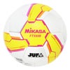 ミカサ MIKASA　サッカー5号貼り 大学試合球 FT550B-YP-JUFA イエロー×ピンク イエロー×ピンク