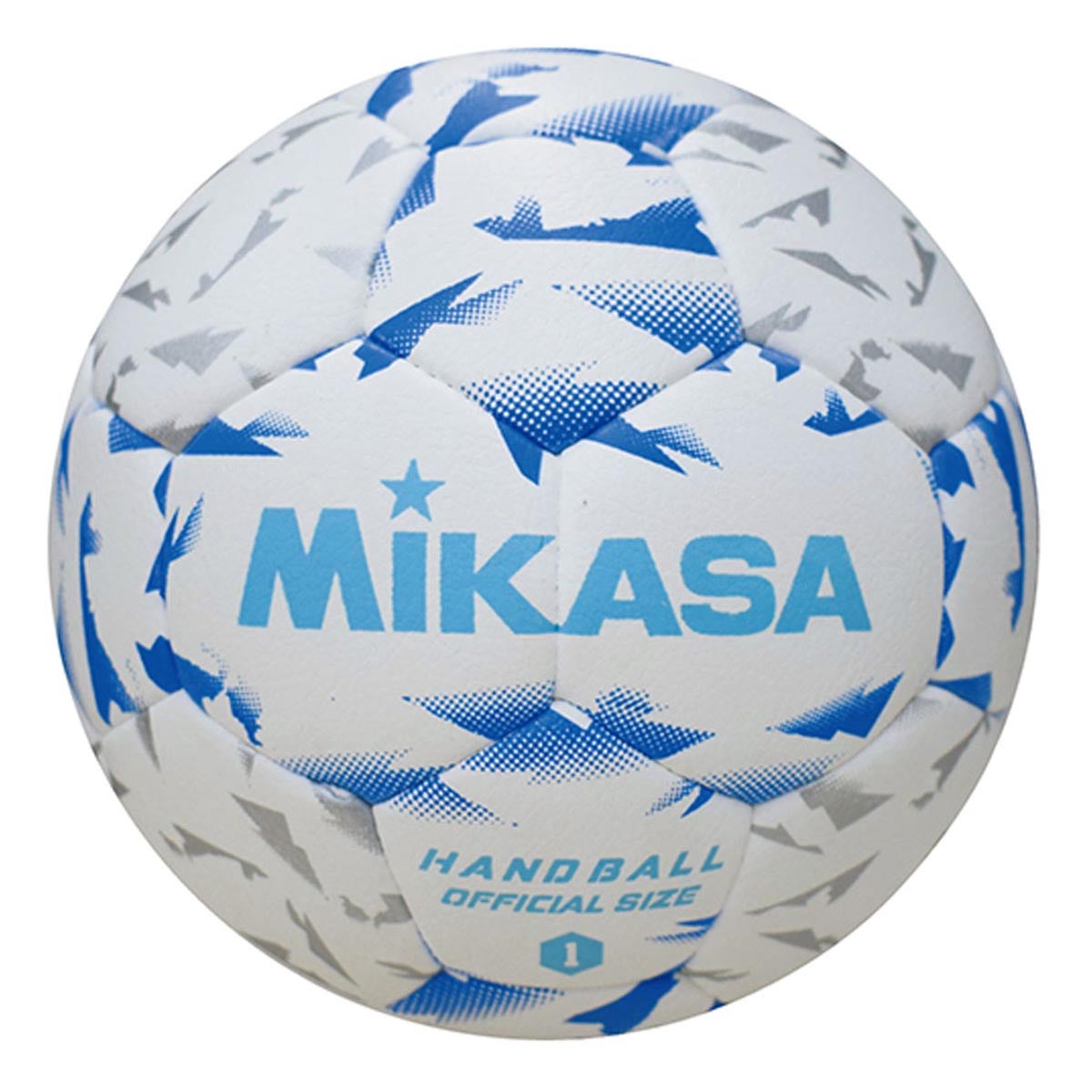 ミカサ MIKASA　新規格ハンドボール検定球 1号 中学生女子/小学生男子用 松脂レス HB140B-W ホワイト ホワイト