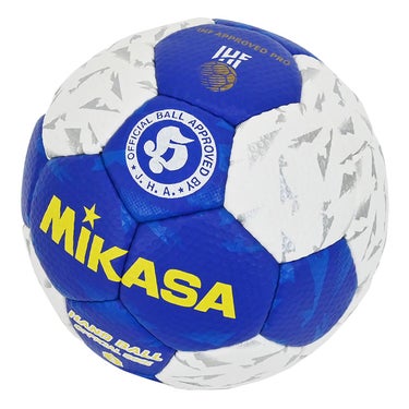 ミカサ MIKASA 検定球3号 HB350B-WBL ホワイト×ブルー ハンド・ドッジボール ボール 商品外観