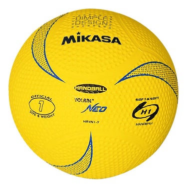 ミカサ MIKASA　ソフトハンドボール 1号 150G HVN110S-B イエロー イエロー