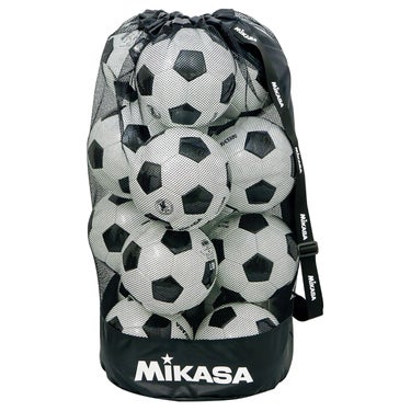 ミカサ MIKASA　ボールバッグ メッシュ巾着型 特大 MBAL ブラック　 ブラック