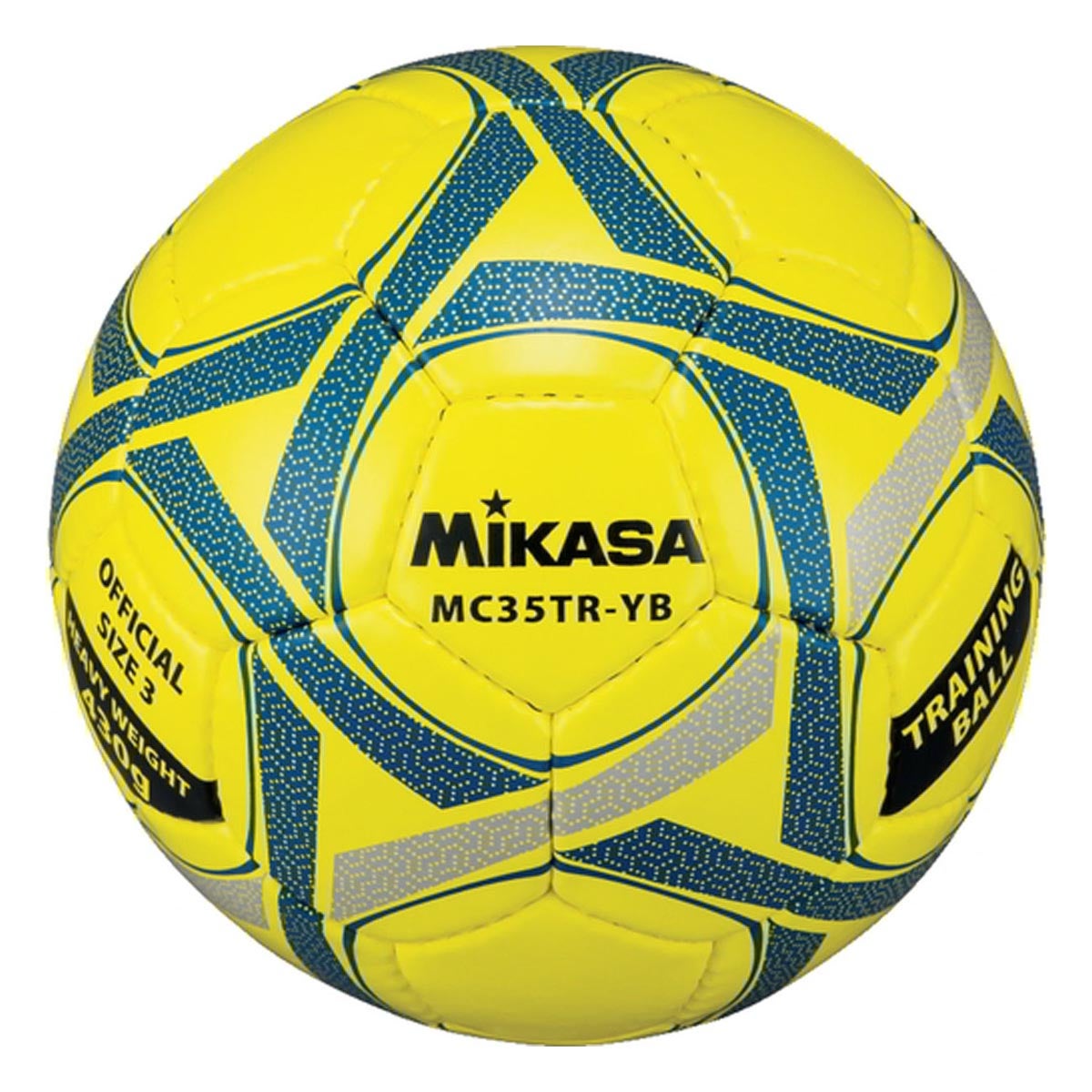 ミカサ MIKASA　サッカートレーニングボール 3号球 MC35TR-YB イエロー×ブルー イエロー×ブルー