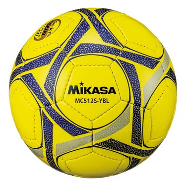 ミカサ MIKASA　軽量球 5号 シニア用 MC512S-YBL イエロー×ブルー　 イエロー×ブルー