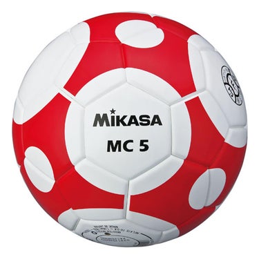 ミカサ MIKASA　検定球5号 MC5WR 白/赤