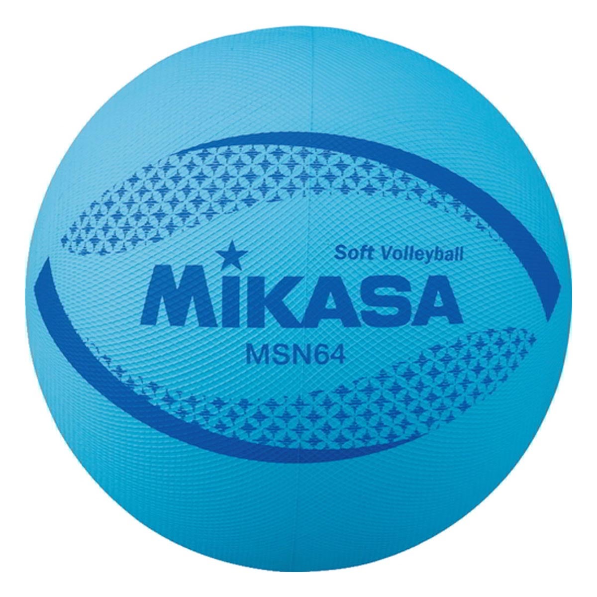 ミカサ MIKASA　カラーソフトバレーボール MSN64-BL ブルー ブルー