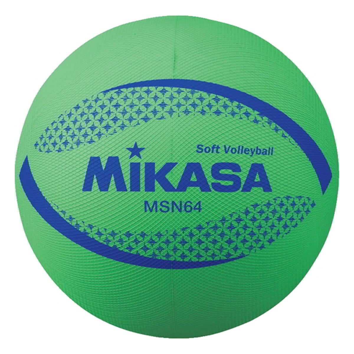 ミカサ MIKASA　カラーソフトバレーボール MSN64-G グリーン グリーン