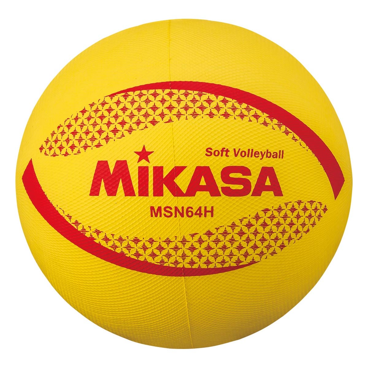 ミカサ MIKASA　カラーソフトバレーボール 5・6年生用 MSN64H イエロー イエロー