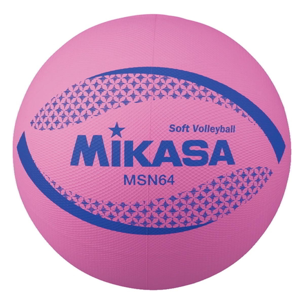 ミカサ MIKASA　カラーソフトバレーボール MSN64-P ピンク ピンク