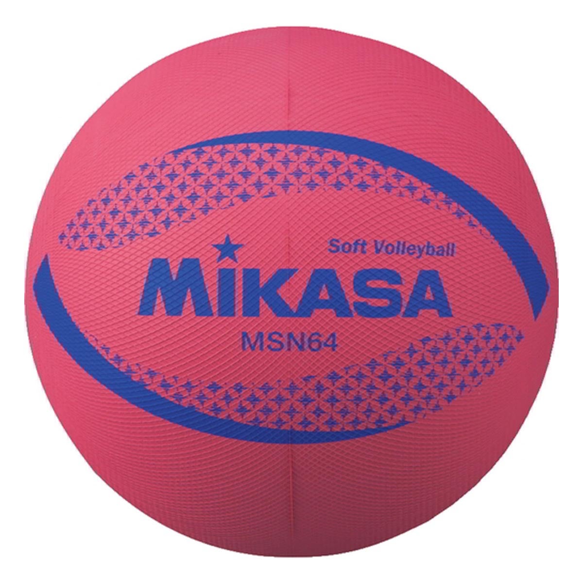 ミカサ MIKASA　カラーソフトバレーボール MSN64-R レッド レッド