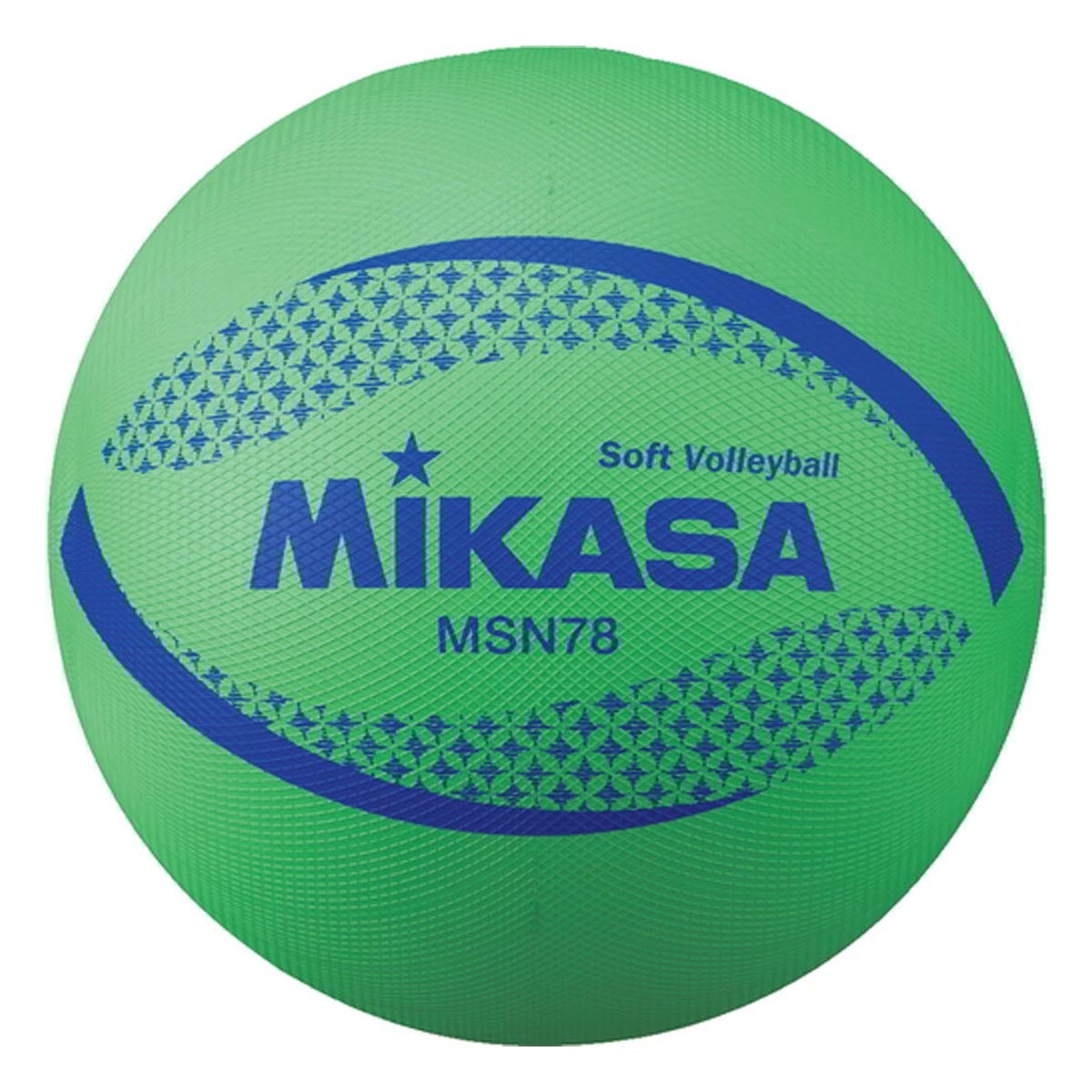 ミカサ MIKASA　カラーソフトバレーボール 検定球 MSN78-G グリーン グリーン