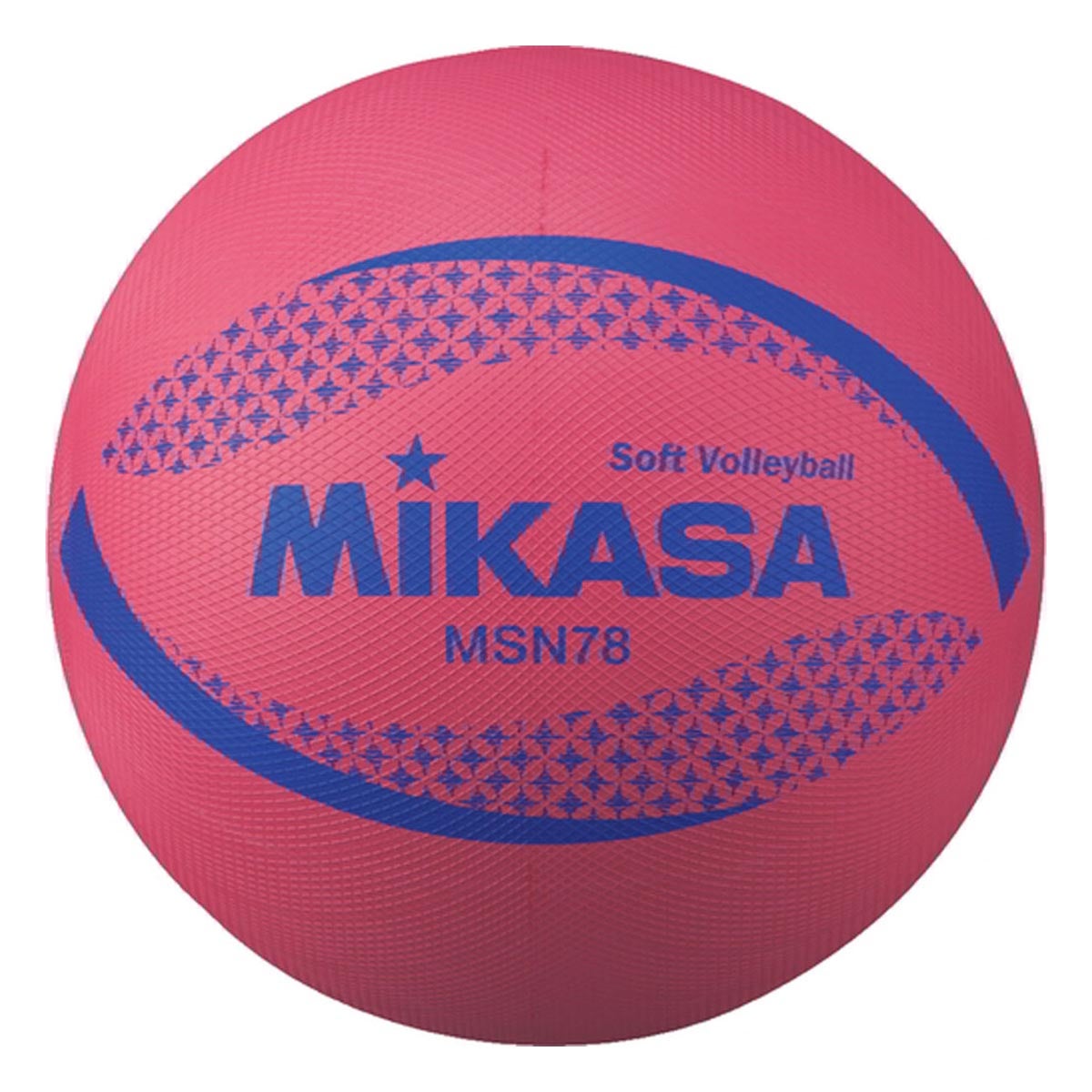 ミカサ MIKASA　カラーソフトバレーボール 検定球 MSN78-R レッド レッド
