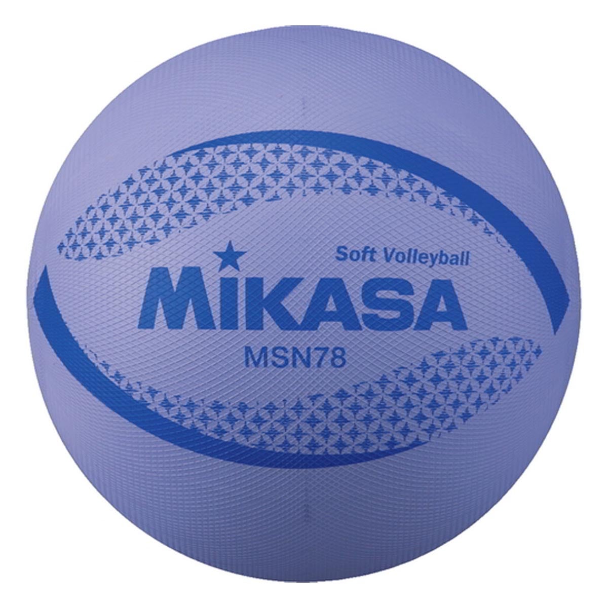 ミカサ MIKASA　カラーソフトバレーボール 検定球 MSN78-V パープル パープル