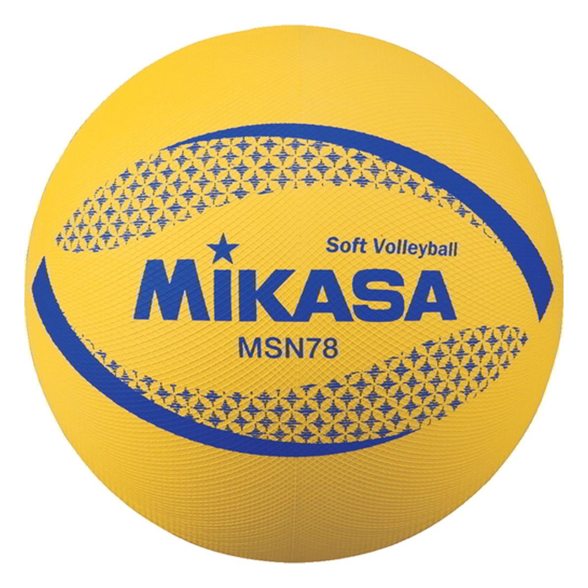 ミカサ MIKASA　カラーソフトバレーボール 検定球 MSN78-Y イエロー イエロー