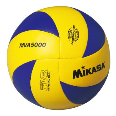 ミカサ MIKASA　バレーボール 5号レクリエーション用 MVA5000 ブルー×イエロー