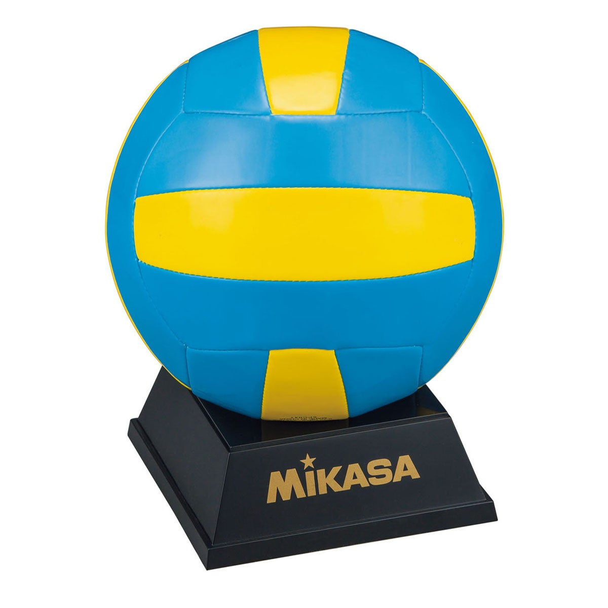 ミカサ MIKASA 記念品用マスコット ドッジボール PKC2-D-SBY サックスブルー×イエロー ボール 商品外観