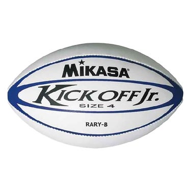 ミカサ MIKASA　ユースラグビーボール 認定球4号 RARYB ブルー ブルー